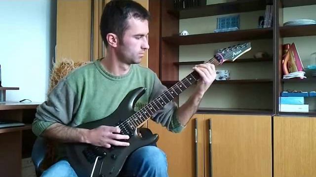 Steve Vai - The Crying Machine (guitar cover) смотреть онлайн
