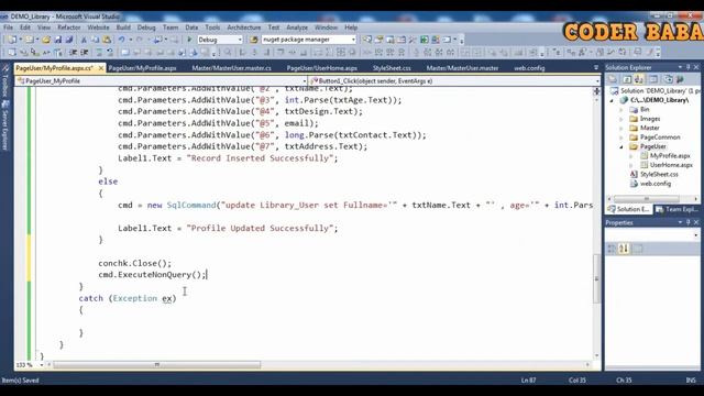Library Management System Project in ASP.NET | Issue Book | Part-4 смотреть онлайн