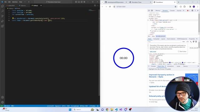 Build a pomodoro timer | Part 1 countdown смотреть онлайн