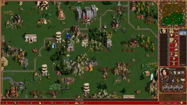 Heroes 3 HOTA - Dragons Underground 1.1 random map template introduction смотреть онлайн