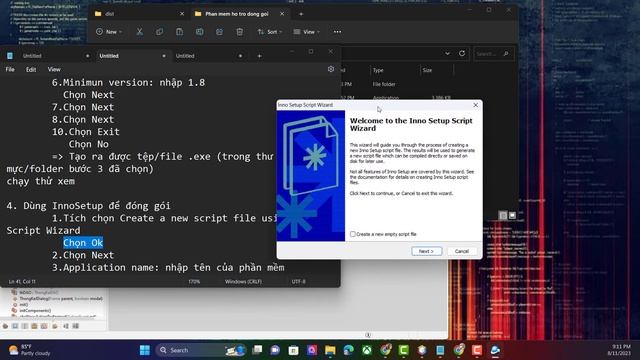 Đóng gói phần mềm .jar bằng exe4j và Inno Setup - Pack a java software with exe4j and Inno Setup смотреть онлайн