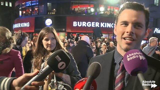 James Marsden Anchorman 2 London Premiere Interview