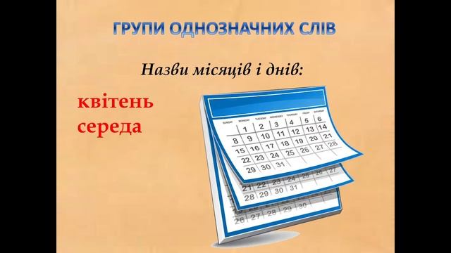 Однозначні й багатозначні слова. 5 клас НУШ смотреть онлайн