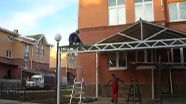 навесы для коттеджных поселков