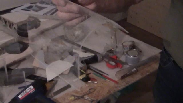 Этап изготовления фонаря на модель Як 1 Андрея Васильевича смотреть онлайн