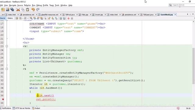 Enterprise Java Tutorial: Building a Guestbook Application with JPA смотреть онлайн