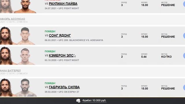 Прогнозы на UFC on ESPN 50 Кори Сэндхэген vs Роб Фонт. Джессика Андраде vs Татьяна Суарес. смотреть онлайн