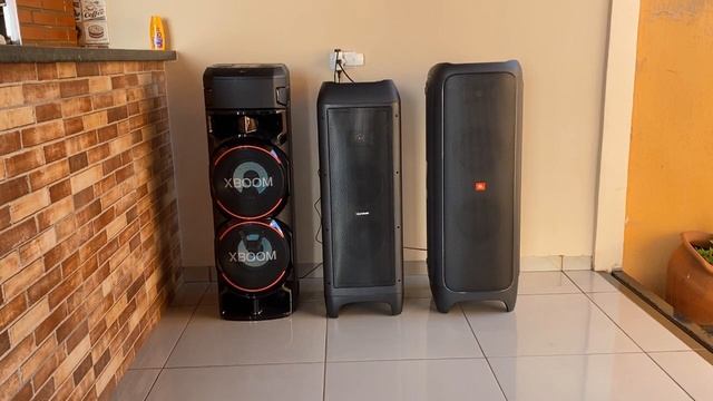 QUAL A MELHOR:JBL PARTYBOX1000, LG RN9 OU GRADIENTE GCL106? смотреть онлайн