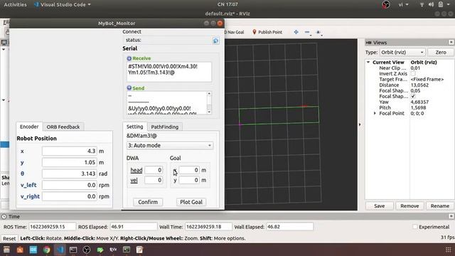 Test GUI (PyQT5) and ROS смотреть онлайн