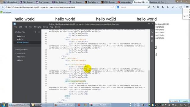 bootstrap basic grid & buttons смотреть онлайн