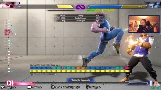 Guile Boom Loop Combos are INSANE in Street Fighter 6! смотреть онлайн