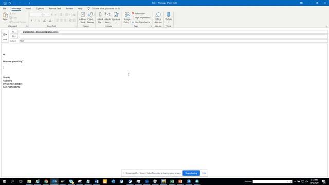 Microsoft Outlook: You cannot copy Paste screenshot in Outlook Email. How to fix it? смотреть онлайн