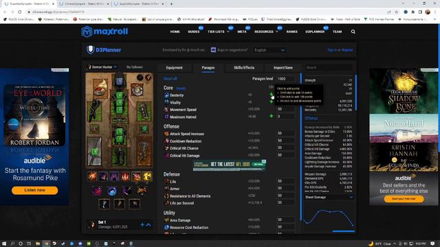 Season 27 Demon Hunter XP Farming build comparison | Diablo 3 смотреть онлайн