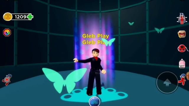 Леди баг и супер-кот в Roblox, превращение Натали в Маюру смотреть онлайн