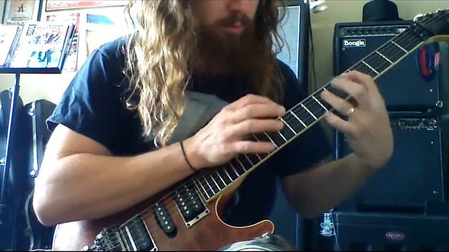 Ibanez Prestige S2170FB with Dimarzio John Petrucci Crunch Lab and Air Norton Pickups Demo смотреть онлайн
