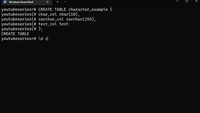 Character Data Type : Understanding Char, Varchar, and Text | Mastering PostgreSQL смотреть онлайн