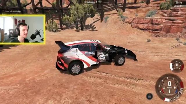 DRAGSTER CRASH CHALLENGE! I BeamNG Drive Crashes #1954 Alpha смотреть онлайн