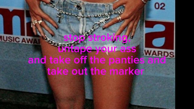 Christina Aguilera Femdom Assplay Joi