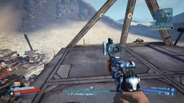 Message in a Bottle - Magnys Lighthouse | Let's Play - Borderlands 2: Pirate's Booty as Axton смотреть онлайн