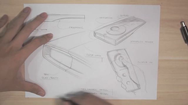 Remote Control | Industrial & Product Design Sketching смотреть онлайн