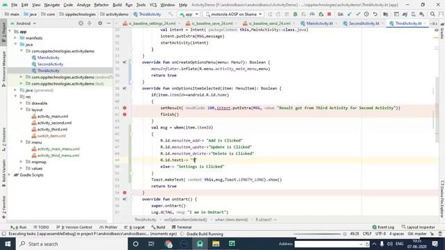 SubMenu in Android Kotlin смотреть онлайн