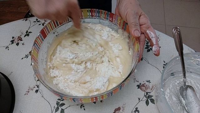 Десерт к новогоднему столу. Творожная шарлотка.