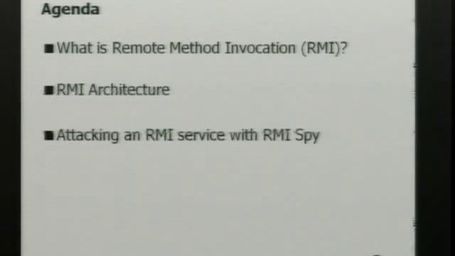 Owasp5024 Part1 - SECURITY ASSESSING JAVA RMI, with Adam Boulton. смотреть онлайн