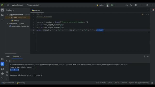 05 Python Day 02 Coding Exercises and Mathematical Operations смотреть онлайн
