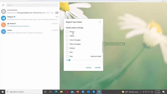 How to Backup Telegram Chat on PC смотреть онлайн