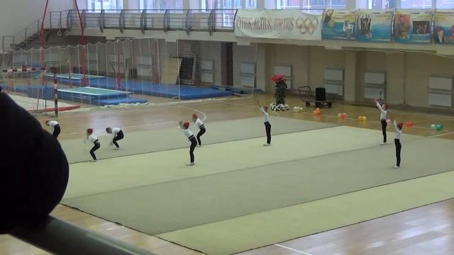 Разминка перед выступлением.Первенство Санкт-Петербурга "Первые шаги" 01.02.2014. смотреть онлайн