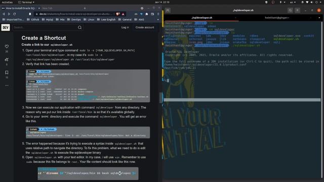 How to install and download Oracle SQL Developer on Ubuntu ? смотреть онлайн