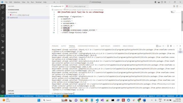 Snowflake Quick Tips: How to use schemachange смотреть онлайн