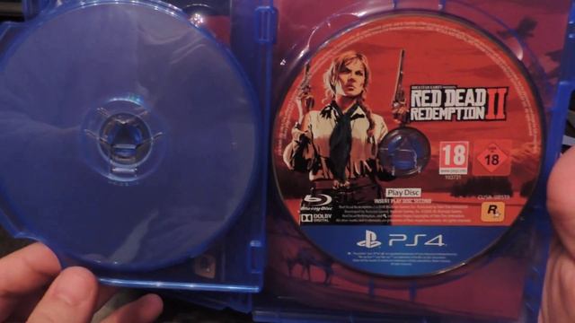 Игра Red Dead Redemption 2 распаковка на PS4 смотреть онлайн