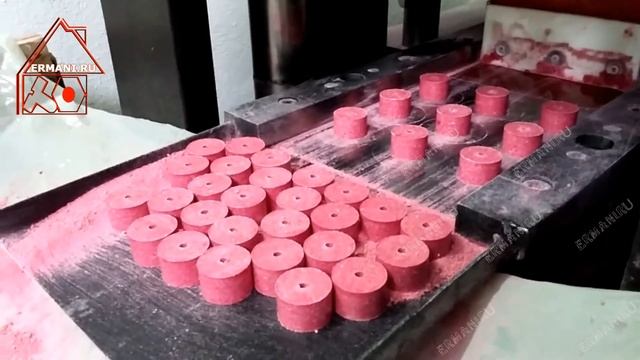 Прессование брикетов, таблеток для грызунов. смотреть онлайн