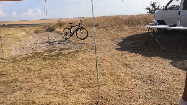 Веселовка, отдых дикарем в палатках на море, с холодильником. смотреть онлайн