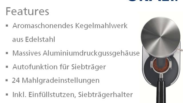 Graef Kaffeemühlen CM 80 & CM 81 смотреть онлайн