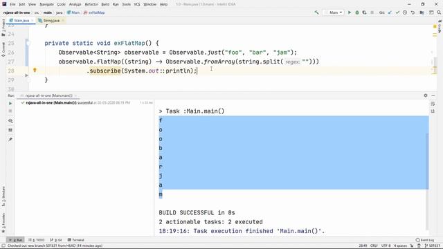 #31 RxJava - Operators - What is flatMap? смотреть онлайн