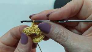 Эффектный узор крючком! Авторская сумка крючком. Узоры крючком: колор блок и соты .