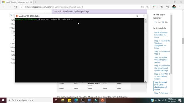 Instalación Ubuntu con entorno grafico (GUI) WLS 2 | Español смотреть онлайн