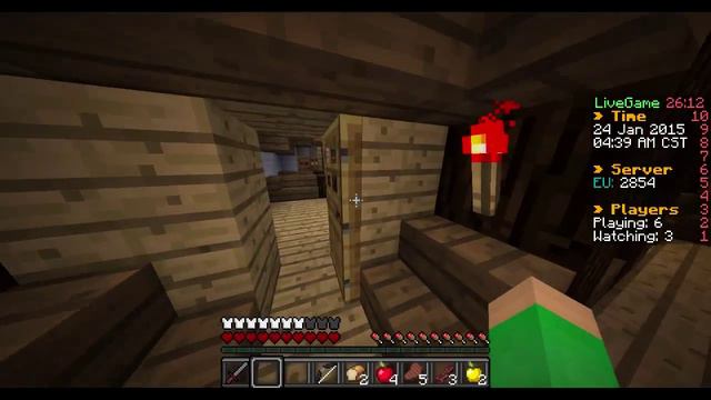 Minecraft The hunger Games #95 {Кейсы и Лайв канал} смотреть онлайн