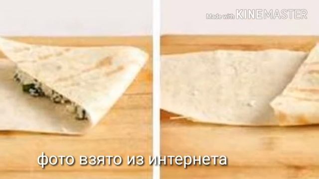 Треугольники из лаваша с фаршем. смотреть онлайн