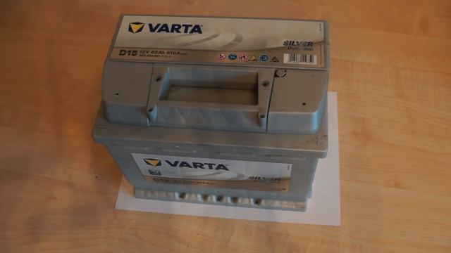 Аккумулятор VARTA D15 Silver Dynamic 563 400 061 обратная полярность 63 Ач смотреть онлайн