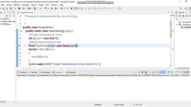 What are Arrays in Java? [Contiguous Allocation in Memory] смотреть онлайн