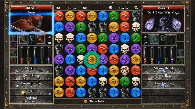 Puzzle Quest 2 [HD] Playthrough part 62 смотреть онлайн