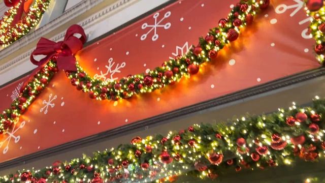 Предновогодние настроения в Нью-Йорке 19 декабря 2022 г.#Christmasny #newyork #macys смотреть онлайн
