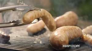 Рекламный ролик Мираторг – Колбаски для жарки