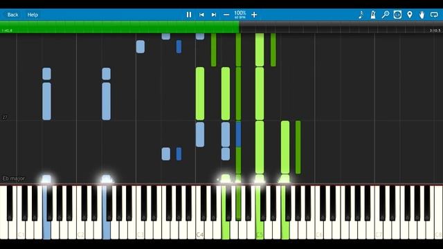 The Winds of Winter - Game of Thrones [Synthesia Piano Tutorial] смотреть онлайн