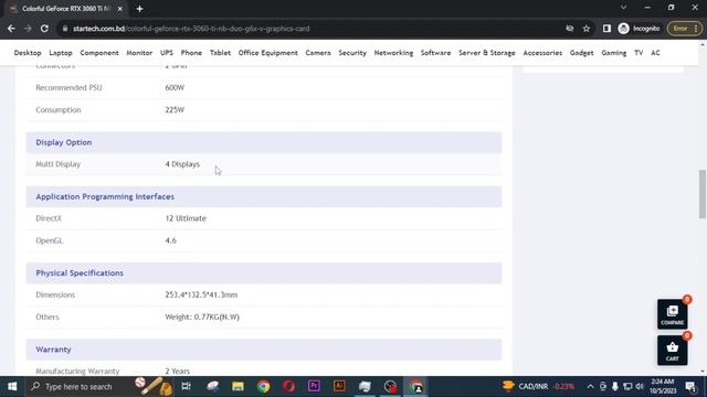 Colorful GeForce RTX 3060 Ti 8GB GDDR6X Graphics Card FULL REVIEW BY @lifestyle10mviews смотреть онлайн