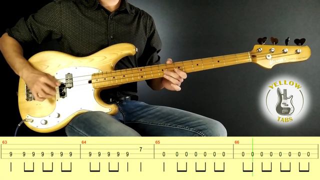 Молчат дома (Molcat doma) - Тоска (Toska) (Bass cover with TABS) смотреть онлайн