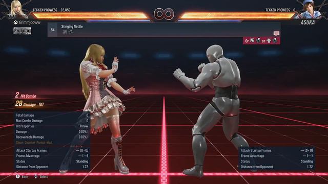 TEKKEN 8 CBT - LILY MOVELIST смотреть онлайн